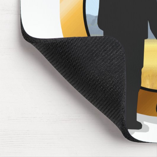 Falconer Medallion Round Mousepad Muismat (Hoek)