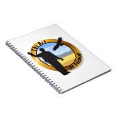 Falconer Medallion Round Notitieboek (Rechterzijde)