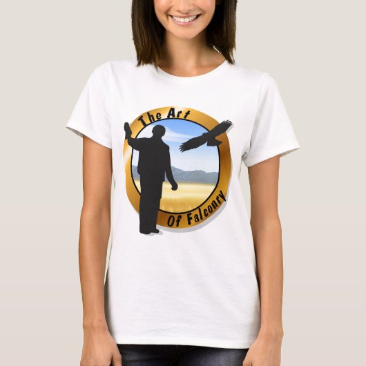 Falconer Medallion Round T-shirt (Voorkant)