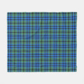 Falconer Schots geruit weefsel Fleece Deken (Voorkant (Horizontaal))