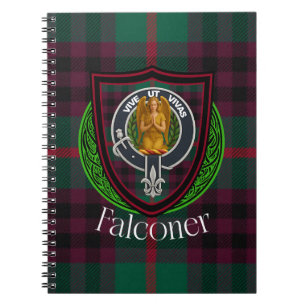 Falconer Schotse Clan Tartan & Wapen Notitieboek