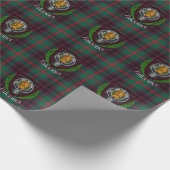 Falconer Scottish Clan Tartan & Crest Cadeaupapier (Hoek)