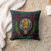 Falconer Scottish Clan Tartan & Crest Kussen (Deken)