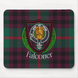 Falconer Scottish Clan Tartan & Crest Muismat