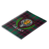 Falconer Scottish Clan Tartan & Crest Notitieboek (Linkerzijde)