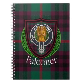 Falconer Scottish Clan Tartan & Crest Notitieboek