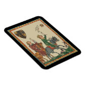 Falconry, 14th Century Codex Manesse Magneet (Rechterzijde)