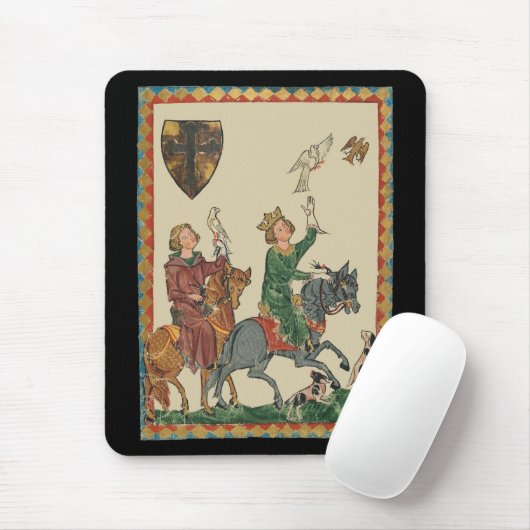 Falconry, 14th Century Codex Manesse Muismat (Met muis)