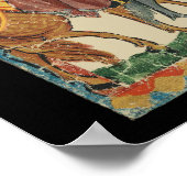 Falconry, 14th Century Codex Manesse Poster (Hoek)