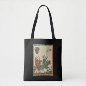 Falconry, 14th Century Codex Manesse Tote Bag (Voorkant)