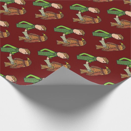 Falconry Cadeaupapier (Hoek)