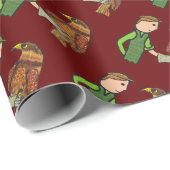 Falconry Cadeaupapier (Rol Hoek)