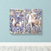 Falconry Canvas Afdruk (Insitu (Houten vloer))