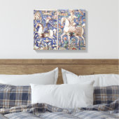 Falconry Canvas Afdruk (Insitu (Slaapkamer))