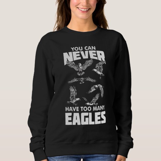 Falconry Eagles Falcon Eagle en Hawk Trui (Voorkant)