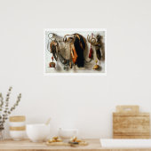 Falconry Equiment - 1650 Poster (Keuken)