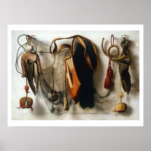 Falconry Equiment - 1650 Poster (Voorkant)