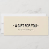 Falconry Experience Ticket Cadeaubon Kaart (Achterkant)