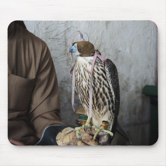 Falconry falcon mousepad muismat (Voorkant)