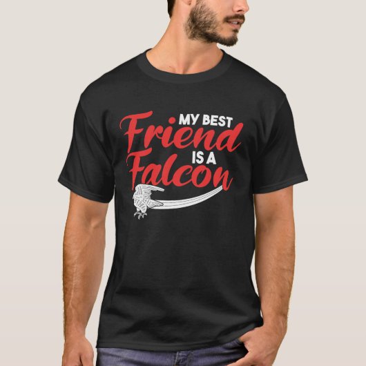 falconry hawking ornithology bird friend t-shirt (Voorkant)