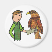 Falconry Magneet (Voorkant)