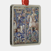 Falconry Metalen Ornament (Rechts)