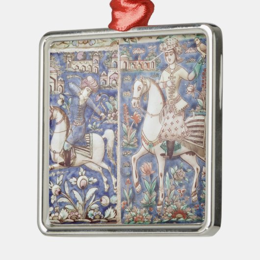 Falconry Metalen Ornament (Links)