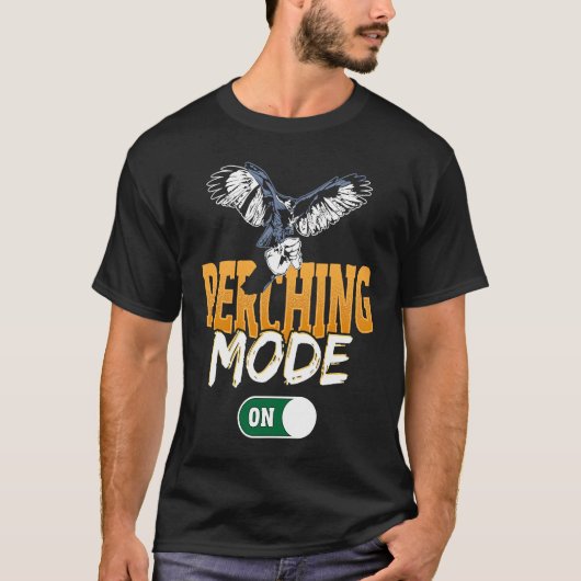 Falconry Mode ON Falconer T-shirt (Voorkant)