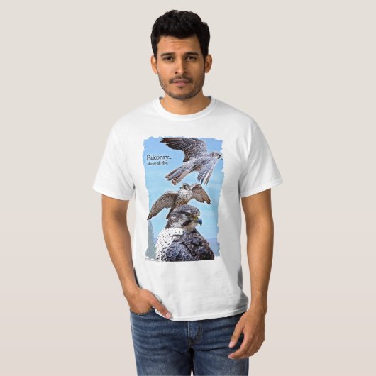 Falconry T-shirt (Voorkant volledig)