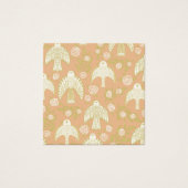 Falcons en Rozen die Ketting juwelen vertonen Vierkante Visitekaartjes (Voorkant)