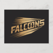 Falcons Gouden Snelheid Typography Design
