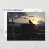 Falcons of Du Bois Library briefkaart (Voorkant / Achterkant)