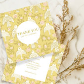 Falcons & Rozen Chique Elegante Orde Dank u Vierkante Visitekaartje