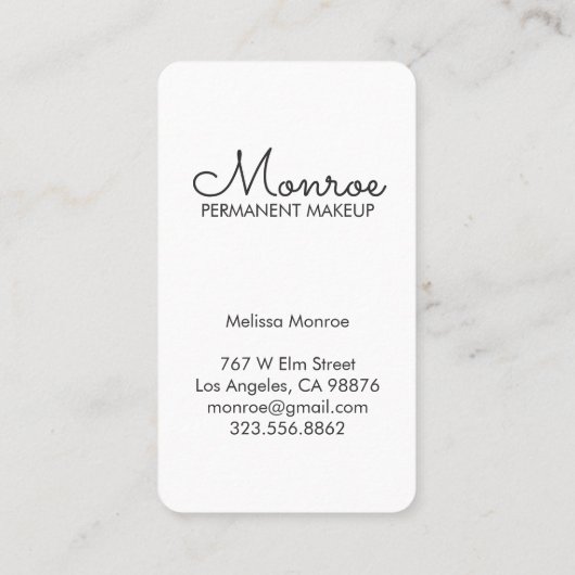 Falcons & Rozen Elegant geïllustreerd zwart wit Visitekaartje (Achterkant)