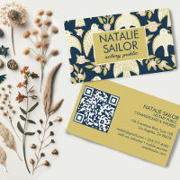 Falcons & Rozen QR Code Chique Moderne Notaris Ope