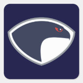 Falcons Vierkante Sticker (Voorkant)