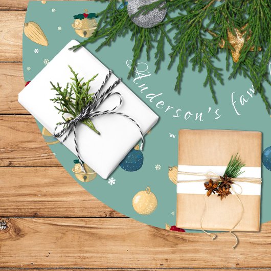 Falda árbol navidad, adornos navideños, estrella kerstboom rok