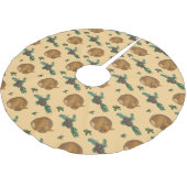 Falda árbol navidad con cervatillo y ramas. kerstboom rok (Gekanteld)