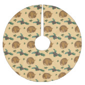 Falda árbol navidad con cervatillo y ramas. kerstboom rok (Voorkant)