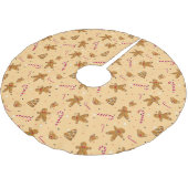 Falda de árbol de Navidad con galletas navideñas Kerstboom Rok (Gekanteld)