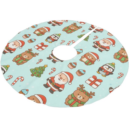 Falda para Árbol Navidad Divertida Kerstboom Rok (Gekanteld)