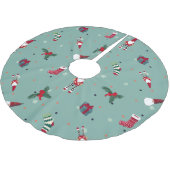 Falda Para El Árbol De Navidad Santa Claus Kerstboom Rok (Gekanteld)