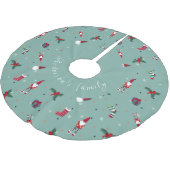 Falda Para El Árbol De Navidad Santa Claus Kerstboom Rok (Gekanteld)