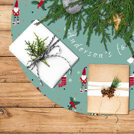 Falda Para El Árbol De Navidad Santa Claus Kerstboom Rok