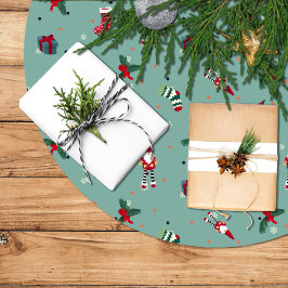 Falda Para El Árbol De Navidad Santa Claus Kerstboom Rok