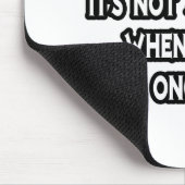 Falen...geen optie...oncoloog muismat (Hoek)