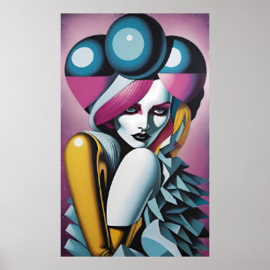 Falen is de eerste stap naar succes poster