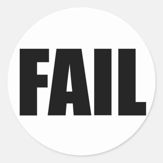 FALEN. RONDE STICKER (Voorkant)