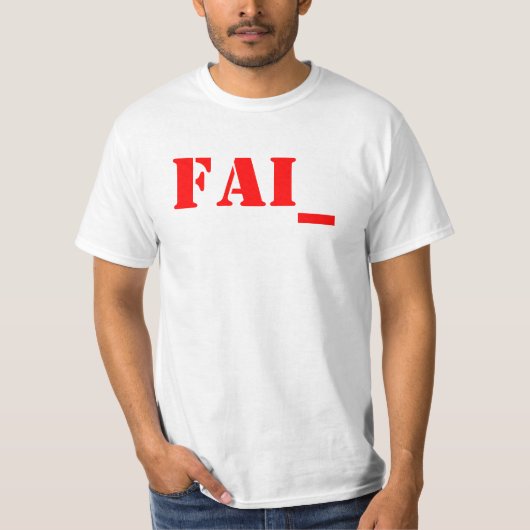 falen t-shirt (Voorkant)