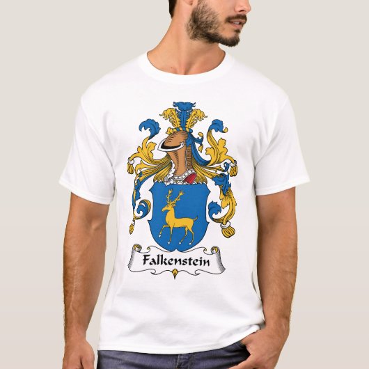 Falkenstein Family Crest T-shirt (Voorkant)